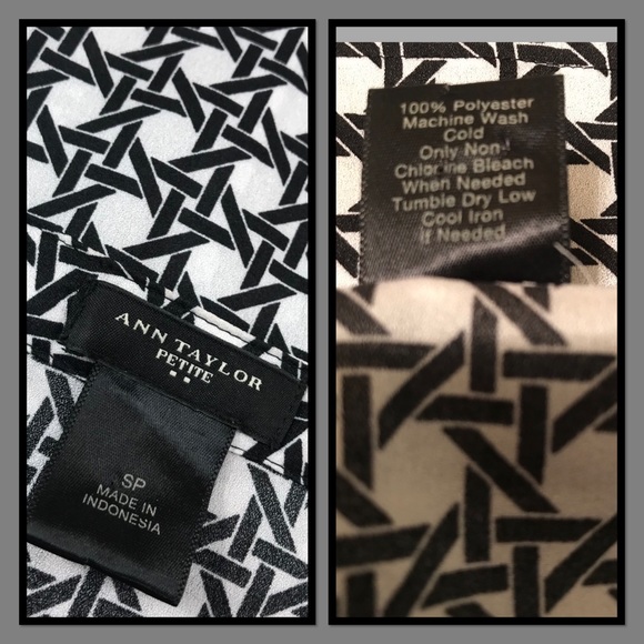 Ann Taylor Petite tank top in basket weave pattern - Picture 2 of 8